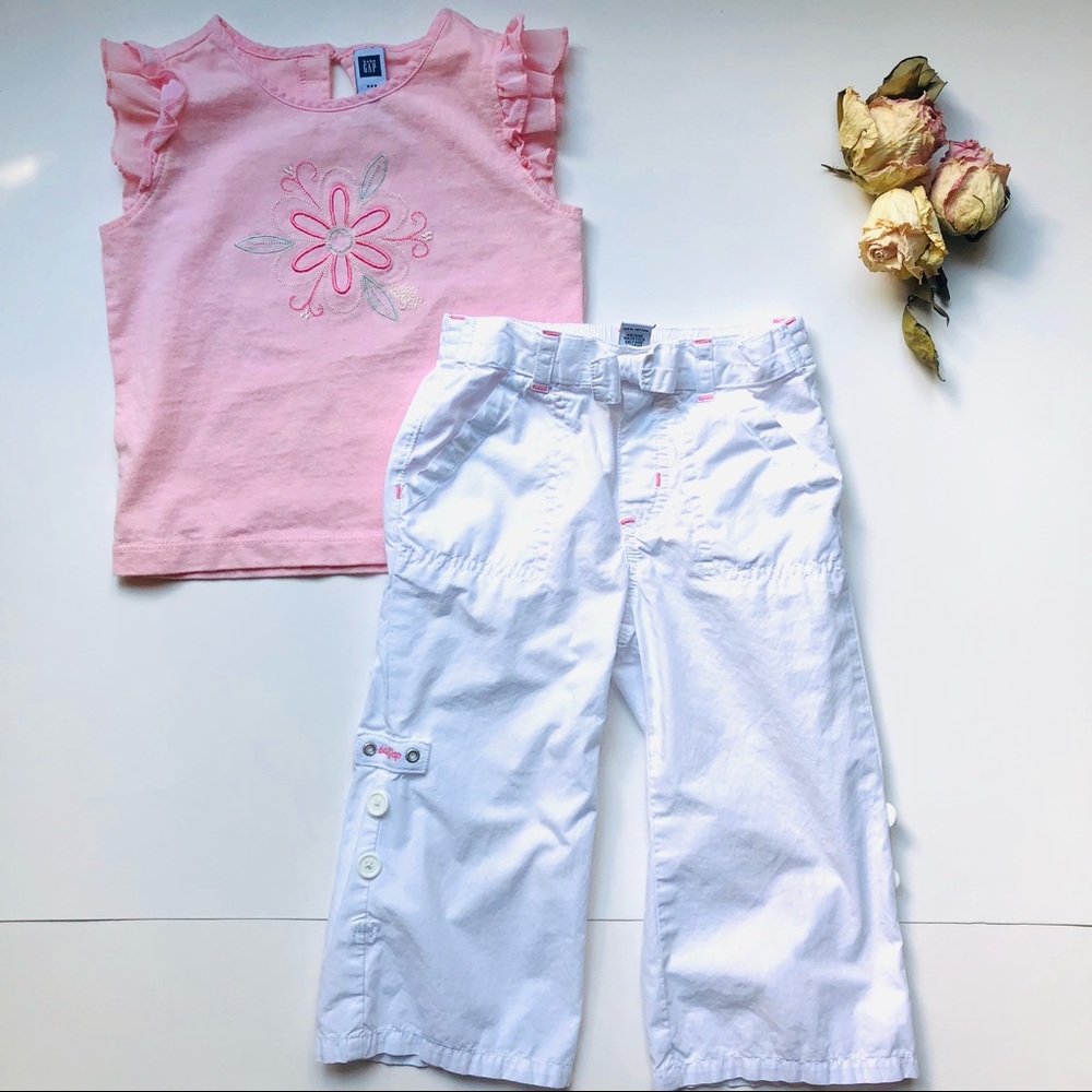 Gap Toddler Top and Bottom - Girls 12-24 m